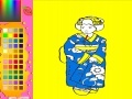Spil Little Girl Nice Dress Coloring