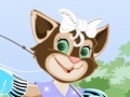 Spil Cat Fishing Dress Up