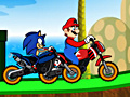 Spil Mario Vs Sonic Racing