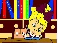 Spil Coloring Masha at school