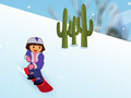 Spil Dora Snow skates