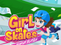 Spil Girl on Skates Paper Blaze