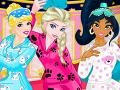 Spil Princess: Slumber Party Funny Faces 