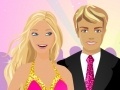 Spil Barbie and Ken Kissing