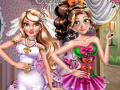 Spil Chloe & Emma Wedding Dress up