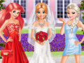 Spil Frozen And Ariel Wedding