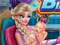 Spil Frozen Elsa Birth Caring