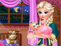 Spil Elsa Baby Caring