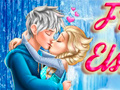 Spil Frozen Elsa Kiss