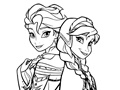 Spil Frozen Coloring For Kids