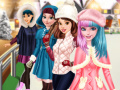 Spil Princesses Go Ice Skating