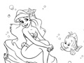 Spil Mermaid: Coloring For Kids