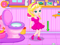 Spil Potty Train Baby Elsa