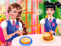 Spil Princesses Burger Cooking