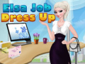 Spil Elsa Job Dress Up