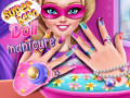 Spil Superhero doll manicure