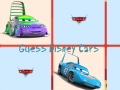 Spil Guess Disney Cars