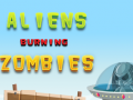 Spil Aliens Burning Zombies