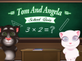 Spil Tom And Angela School Quiz