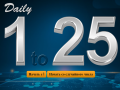 Spil Daily 1 to 25