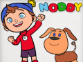 Spil Noddy Toyland detective paint
