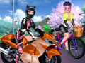 Spil Sisters Motorcycle Vs Bike