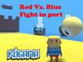 Spil Kogama: Red Vs. Blue Fight in port