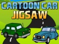 Spil Cartoon Car Jigsaw