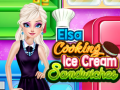 Spil Elsa Cooking Ice Cream Sandwiches