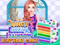 Spil Vincy Cooking Rainbow Birthday Cake