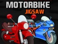 Spil Cartoon Motorbike Jigsaw