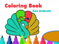 Spil Coloring Book: Zoo Animals