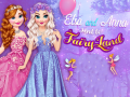 Spil Elsa and Anna Sent to Fairyland