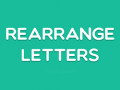 Spil Rearrange Letters