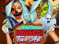 Spil Kylie Jenner Halloween Face Art