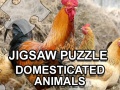 Spil Jigsaw Puzzle Domesticated Animals