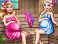 Spil Cute Mommies Pregnant Sauna