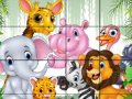 Spil Animals Sliding Puzzle