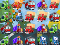 Spil Cartoon Trucks Match 3 