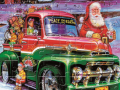 Spil Santa Trucks Jigsaw