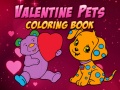 Spil Valentine Pets Coloring Book