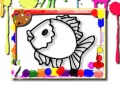 Spil Fish Coloring Book