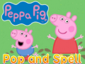 Spil Peppa pig pop and spell