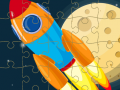 Spil Spaceship Jigsaw