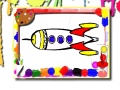 Spil Rockets Coloring Book