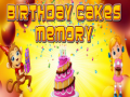 Spil Birthday Cakes Memory