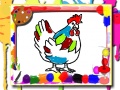 Spil Chicken Coloring Book