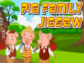 Spil Pig Family Jigsaw