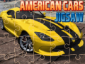 Spil American Cars Jigsaw