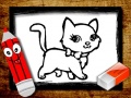 Spil Back to School: Animals Coloring Book